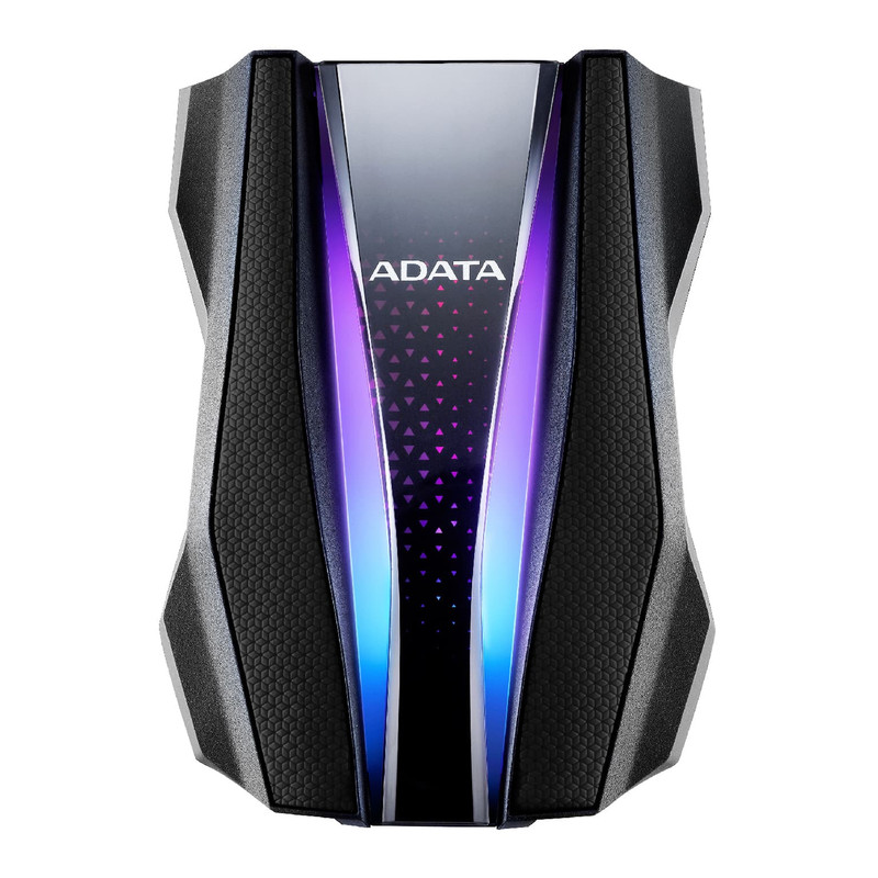 هارد اکسترنال ای دیتا مدل HD770G  ظرفیت دو ترابایت دارای رابط USB Type-A 3.2